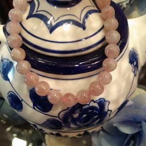 Rose quartz bracelet